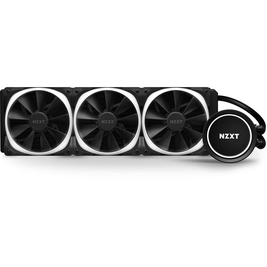 Nzxt Kraken X73 360Mm - Rl-Krx73-01 - Aio Rgb Cpu Liquid Cooler - Rotating Infinity Mirror Design