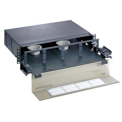 Opticom Fiber Drawer - 2U Rack Mount Fiber Management Solution | Tecisoft FMD2