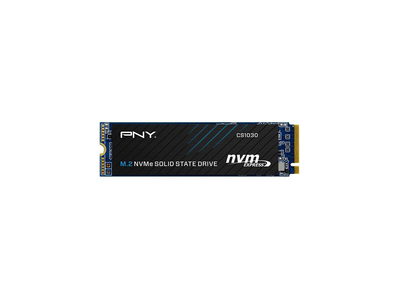 Pny Cs1030 M.2 2280 500Gb Pci-Express 3.0 X4, Nvme 1.3 3D Nand Internal Solid State Drive (Ssd) M280Cs1030-500-Rb