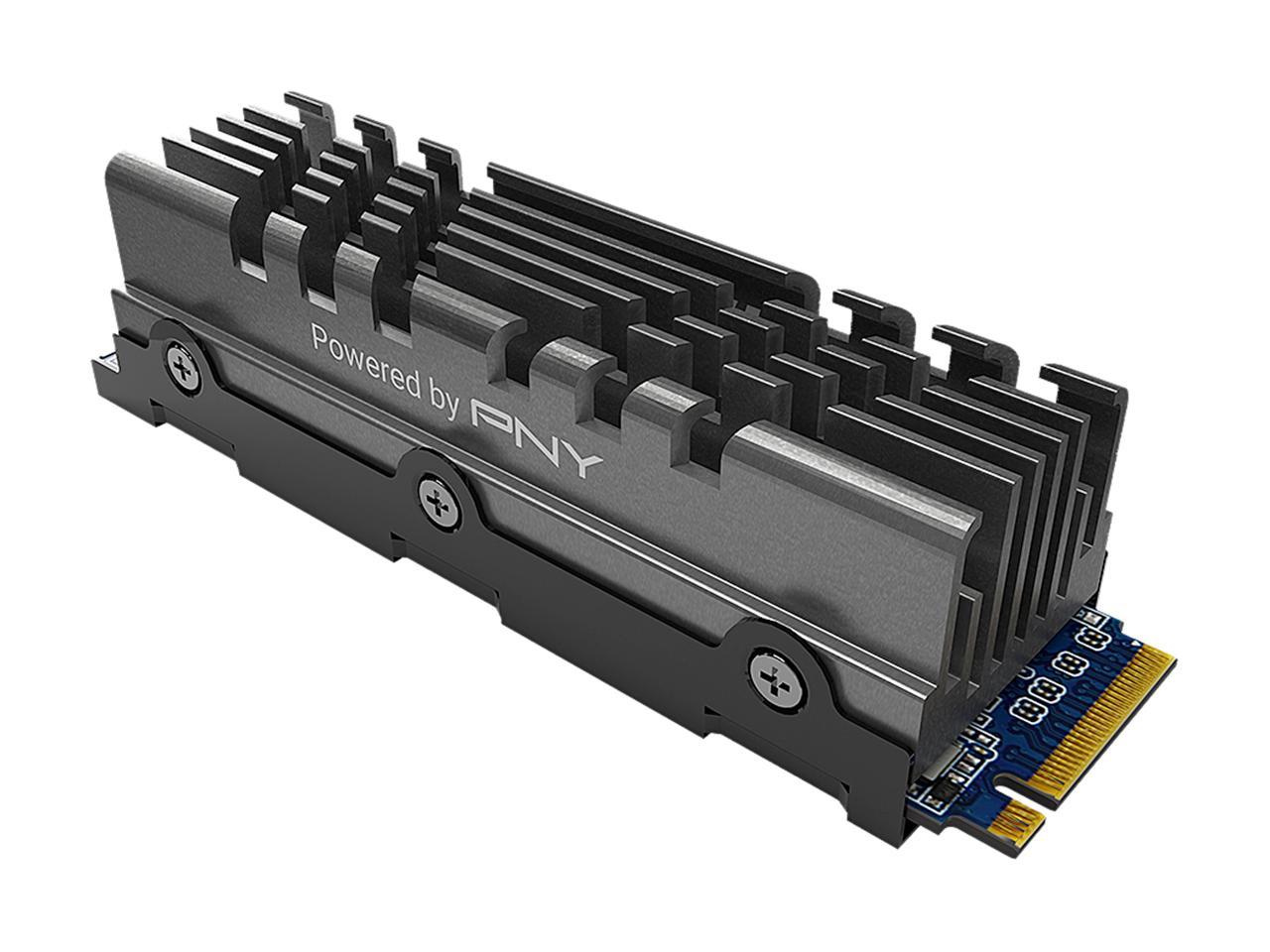 Pny Xlr8 Cs3040 2Tb M.2 Nvme Gen4 X4 Internal Solid State Drive (Ssd) With Heatsink - M280Cs3040Hs-2Tb-Rb