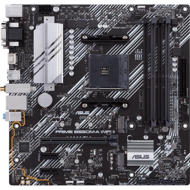 Prime B550M-A Wifi Ii Amd,Pcie 4.0 Wifi 6 Ecc Memory 1Gb Lan
