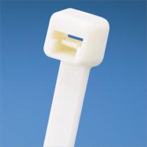Panduit , 14.5"L (368Mm), Standard, Flame Retardant, Ivory, 1000Pc Cable Tie Nylon