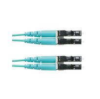 Panduit 1M Lc - Lc Om3 Fibre Optic Cable Aqua Colour