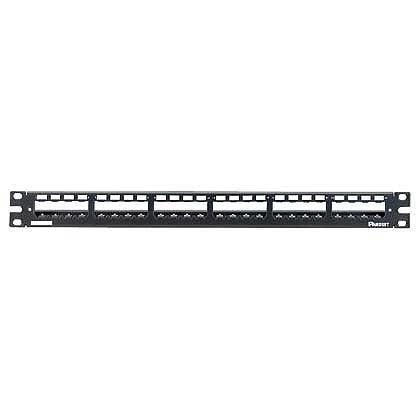 Panduit 24-Port Metal Modular Patch Panel 1U