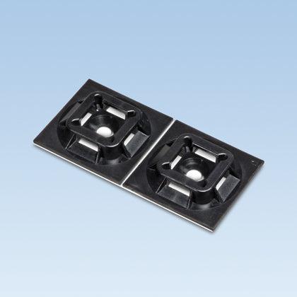 Panduit Abm2S-At-C0 Cable Tie Mount Black Acrylonitrile Butadiene Styrene (Abs)
