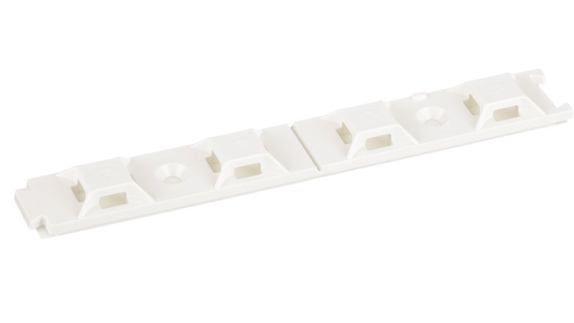 Panduit Abmqs-A-C Cable Tie Mount White Plasti? 100 Pc(S)