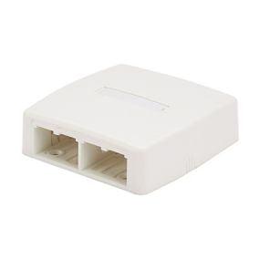 Panduit Cbxq4Aw-A Wall Plate/Switch Cover White