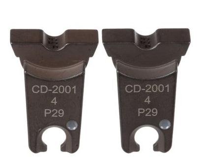 Panduit Cd-2001-4-Set Cable Assembly Tool Accessory Crimping Die