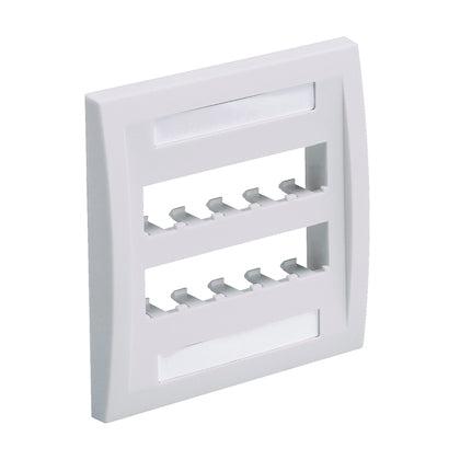 Panduit Cfpe10Wh-2Gy Wall Plate/Switch Cover White