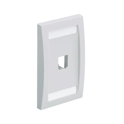 Panduit Cfpe1Eiy Wall Plate/Switch Cover Grey