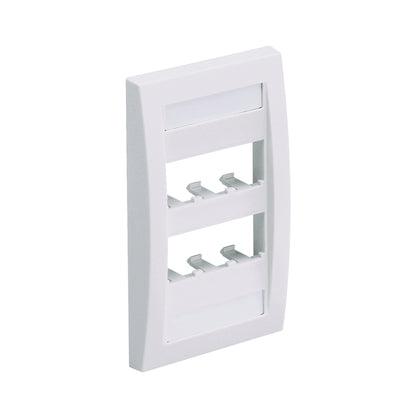 Panduit Cfpe6Igy Wall Plate/Switch Cover Grey