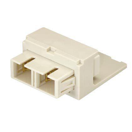 Panduit Cmdbusczei Fibre Optic Adapter Sc 1 Pc(S) Blue, Ivory