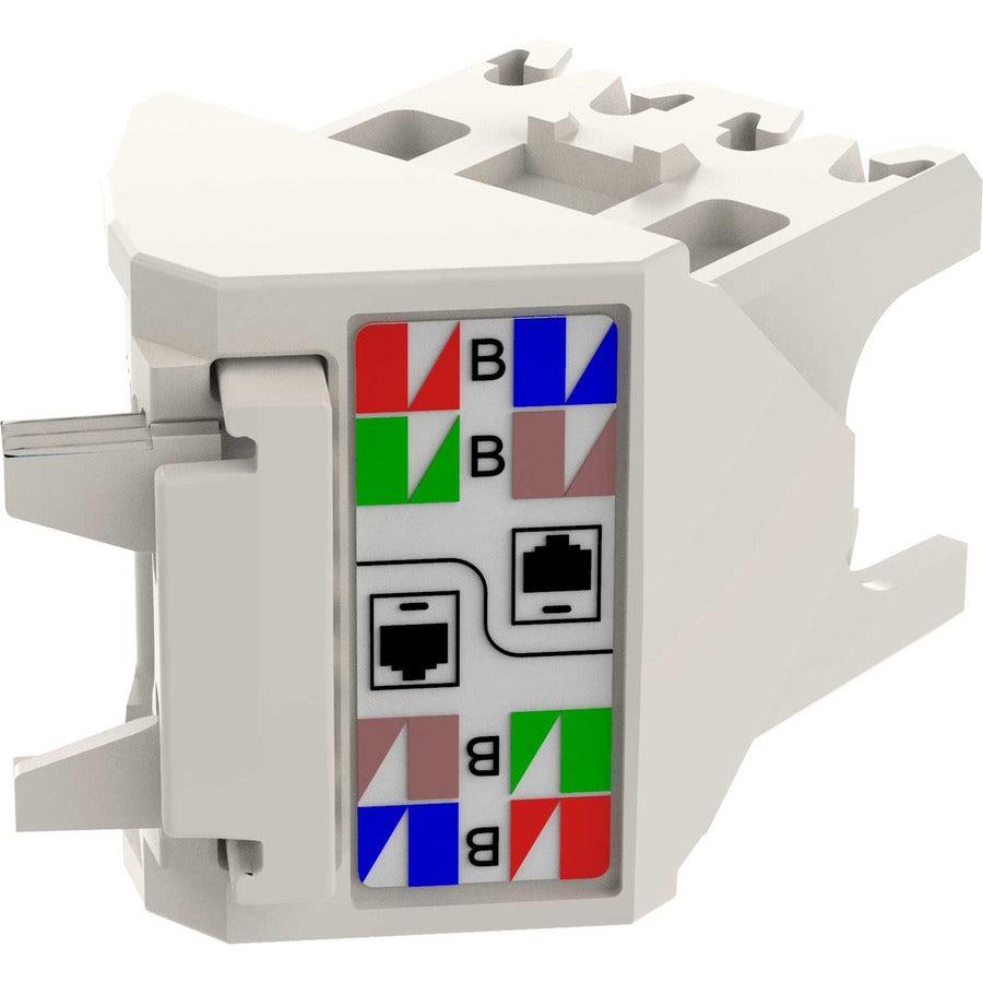 Panduit Cjlrcapiw-C Keystone Module