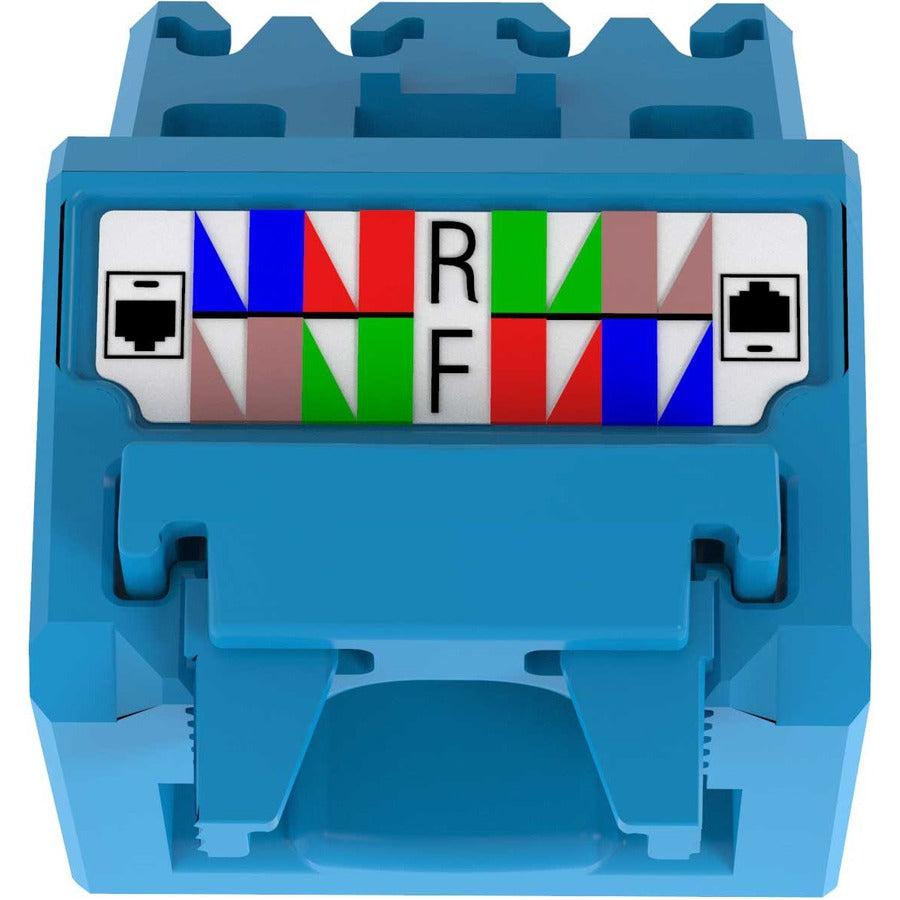 Panduit Cjudcapbu-X Wire Connector Rj-45 Blue