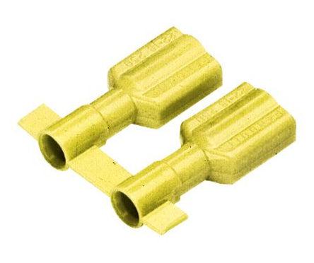 Panduit Dpf10-250Fib-2K Electronic Connector Cap Brass, Nylon Yellow 2000 Pc(S)