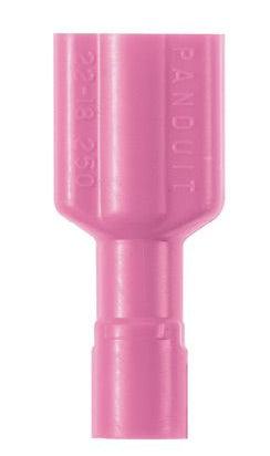 Panduit Dpf18-250Fib-M Electronic Connector Cap Brass, Nylon Red 1000 Pc(S)