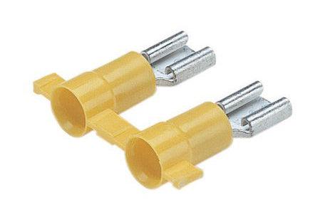 Panduit Dv10-250-2K Electronic Connector Cap Brass, Vinyl Blue, Red 2000 Pc(S)