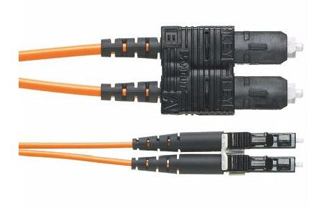 Panduit F62Ellnsnsnm010 Fibre Optic Cable 10 M Lc Sc Ofnr Om1 Orange