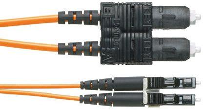 Panduit F62Ellnsnsnm040 Fibre Optic Cable 40 M 2X Lc 2X Sc Om1 Orange