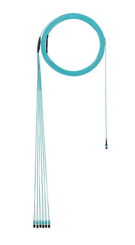 Panduit F9Tyl5El2Sam020 Fibre Optic Cable 20 M Mpo Lc Os1/Os2 Yellow