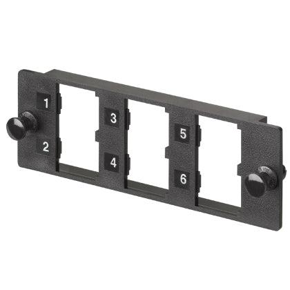 Panduit Fmp6 Wall Plate/Switch Cover Black