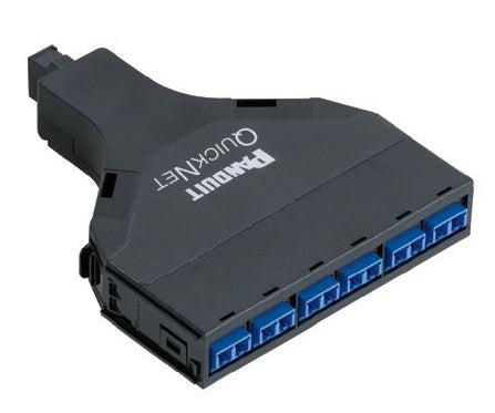 Panduit Fq9N-06-03Af Fibre Optic Adapter Sc/Mpo Black, Blue