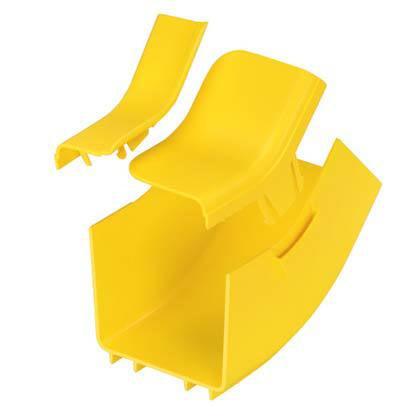 Panduit Friv454X4Yl Cable Tray Accessory Cable Inside Corner Fitting