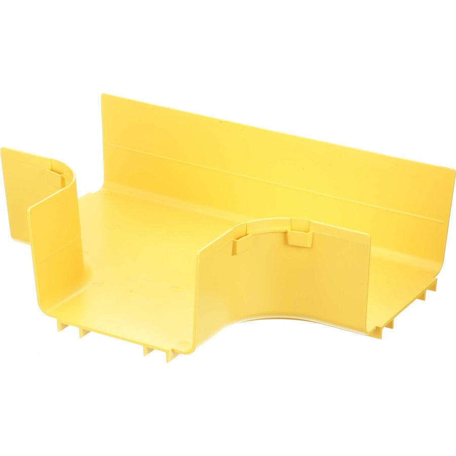 Panduit FiberRunner® Horizontal Tee, 6x4, Yellow FRT6X4LYL