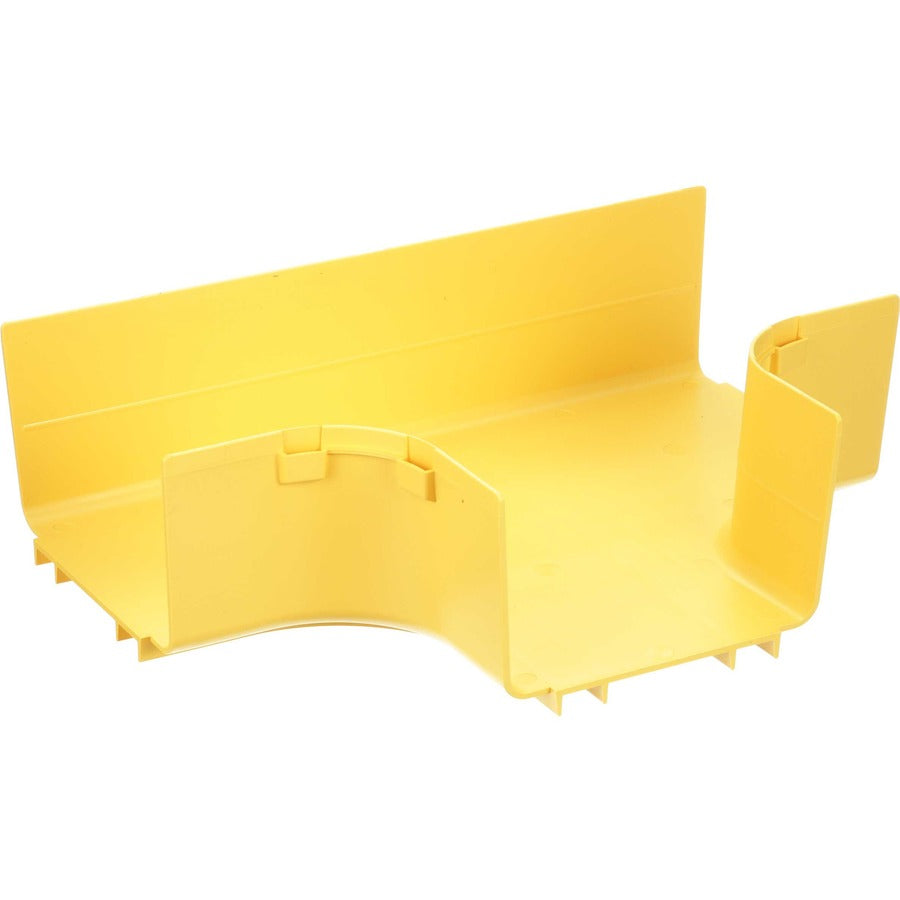 Panduit FiberRunner® Horizontal Tee, 6x4, Yellow FRT6X4LYL