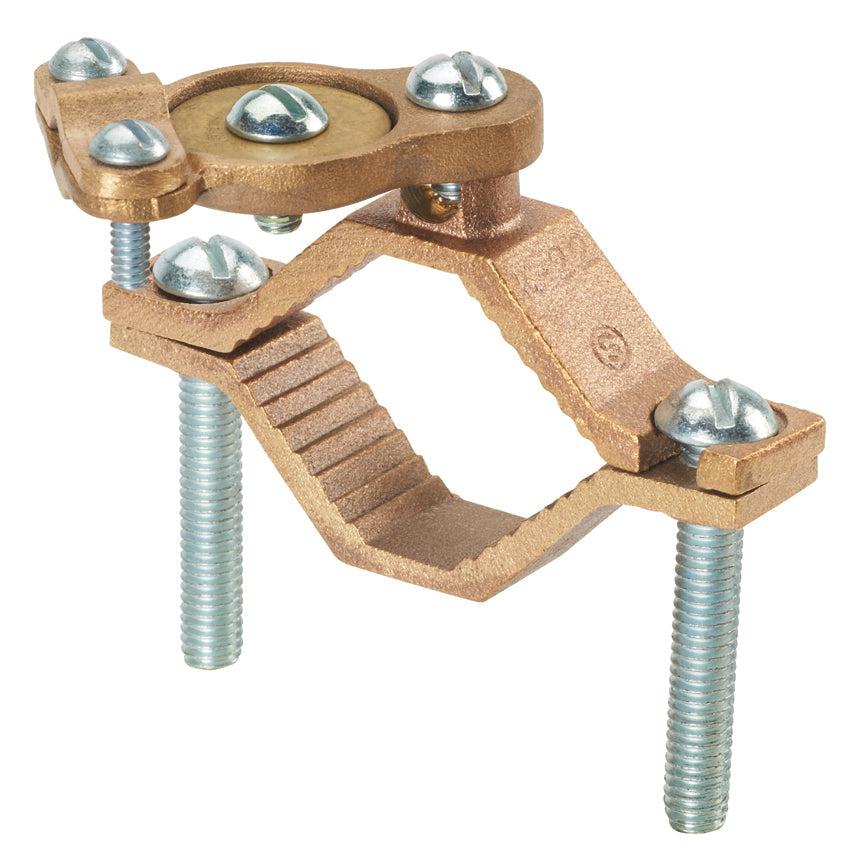 Panduit Gpcwa6-1-L Grounding Hardware Bronze, Zinc Steel Bronze