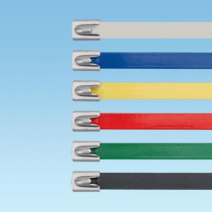 Panduit Mltfc5.4S-Cp316 Cable Tie Parallel Entry Cable Tie Polyester, Stainless Steel Black 100 Pc(S)