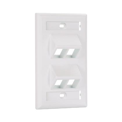 Panduit Nk4Vsfiw Wall Plate/Switch Cover White