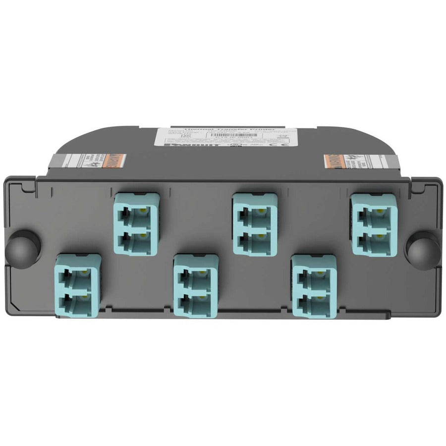 Panduit OptiCom MPO-LC Fiber Cassette OS2, 12 Fiber, Universal FC29N-12-10U