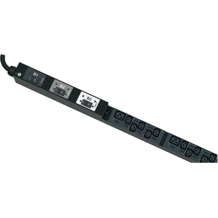Panduit P36G22M-BU2A Vertical SmartZone G5 Monitored Switched PDU - (30) C13 (6) C19 | Panduit