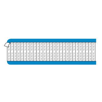 Panduit Pcm-21 Cable Marker Black, White Vinyl