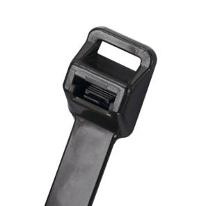 Panduit Prt12Eh-C0 Cable Tie Releasable Cable Tie Nylon Black 100 Pc(S)
