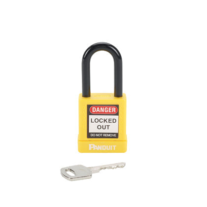 Panduit Psl-8Yl Padlock Conventional Padlock 1 Pc(S)
