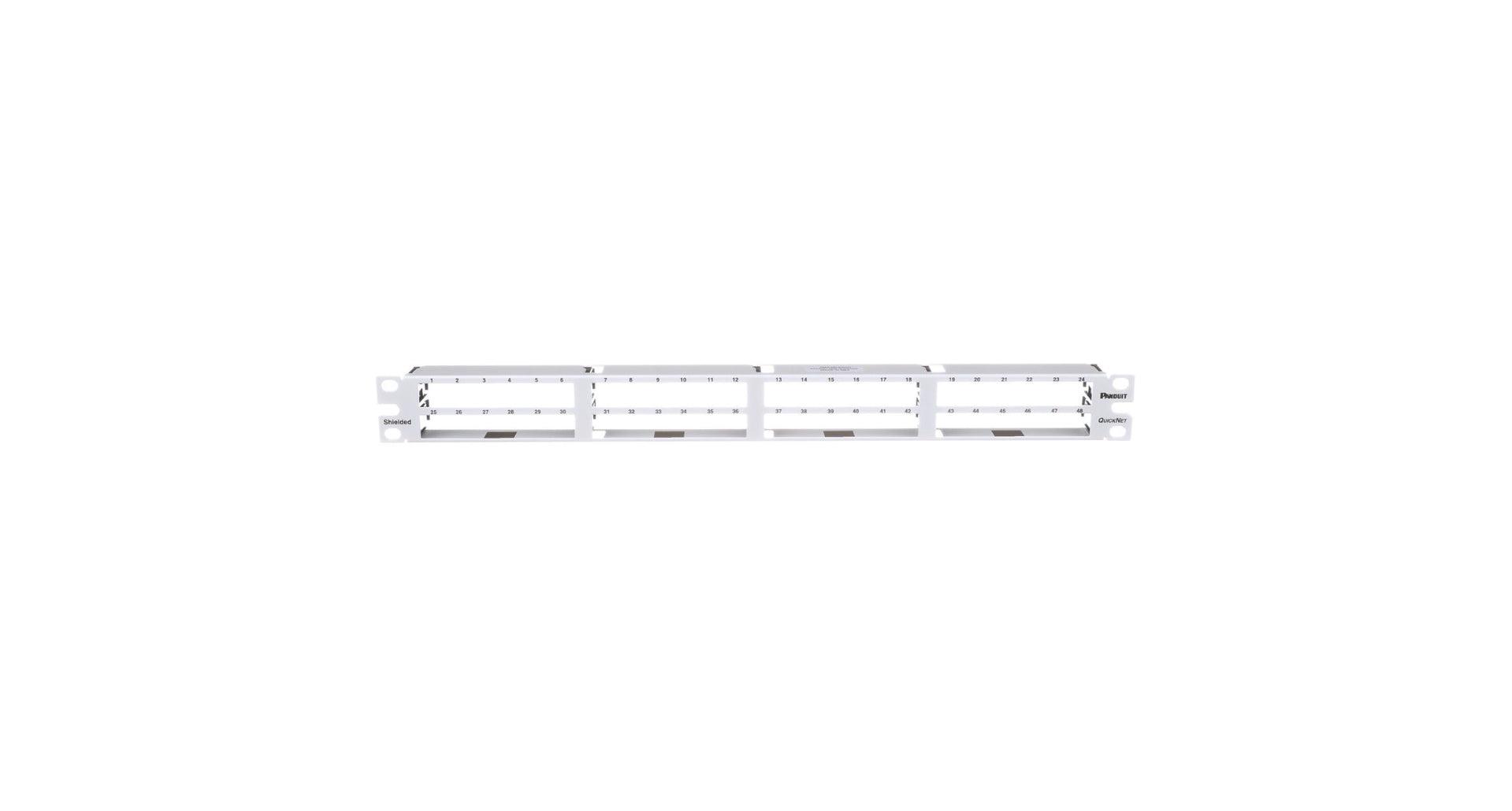 Panduit Qsp48Hdwh Patch Panel 1U