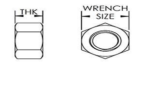Panduit Sbnut31-C Nut Hexagon Nut 100 Pc(S)