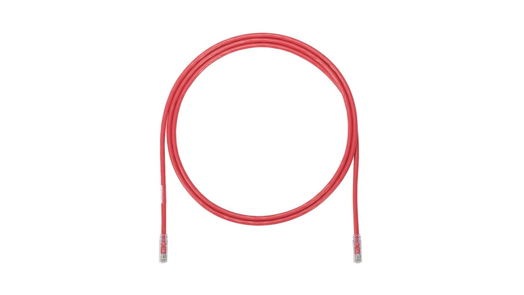 Panduit Utp6Ax2.5Mrd Networking Cable Red 2.5 M Cat6A U/Utp (Utp)