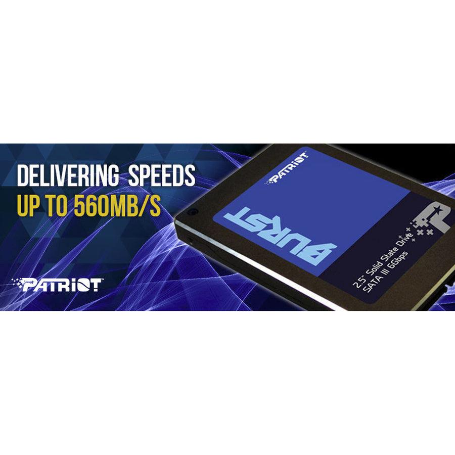 Patriot Burst 2.5" 960Gb Sata Iii Internal Solid State Drive (Ssd) Pbu960Gs25Ssdr
