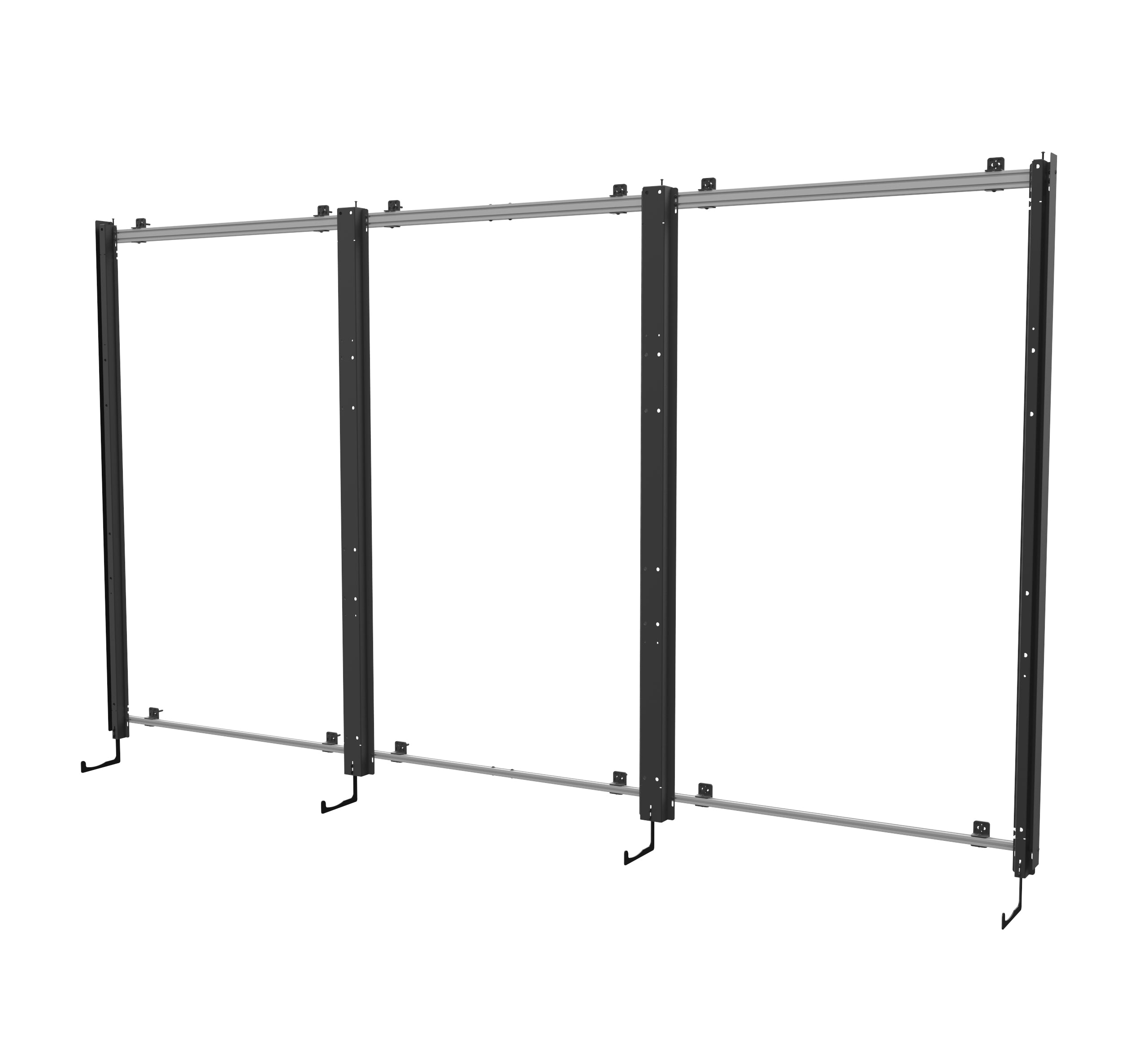Peerless Ds-Ledflaaf-3X3 Tv Mount 3.3 M (130") Black