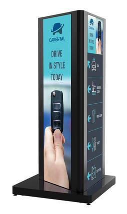 Peerless Kip588-4Lg-Euk Signage Display Enclosure