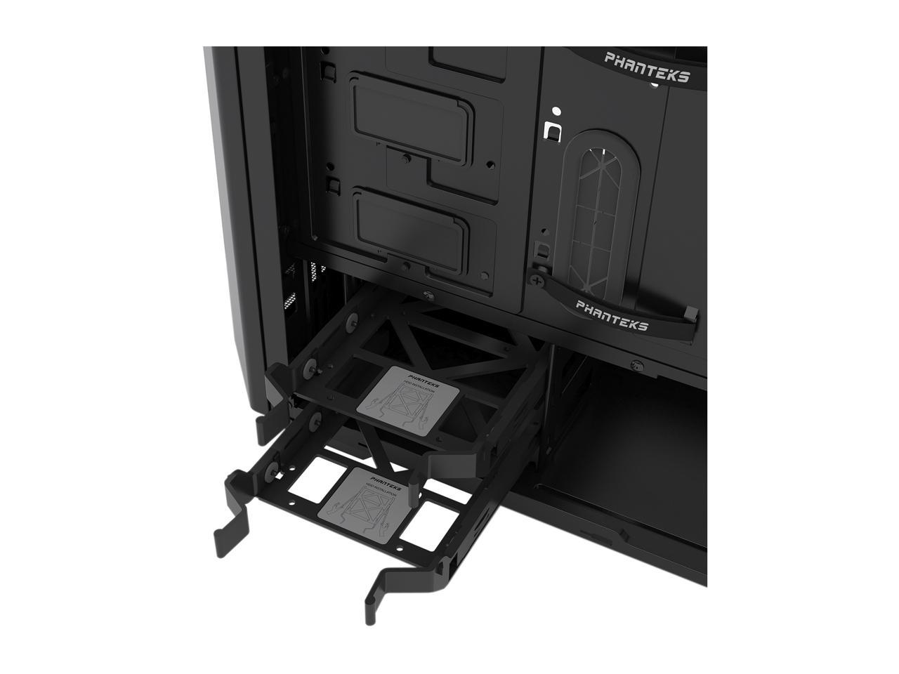 Phanteks Eclipse P400 Ph-Ec416Ptg_Bk Satin Black Tempered Glass/Steel Atx Mid Tower Computer Case