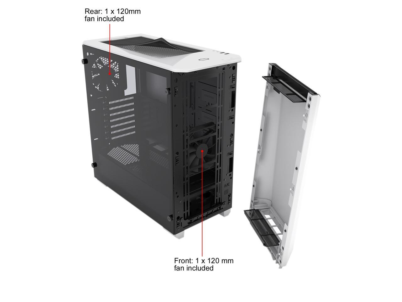 Phanteks Eclipse P400 Ph-Ec416Ptg_Bk Satin Black Tempered Glass/Steel Atx Mid Tower Computer Case