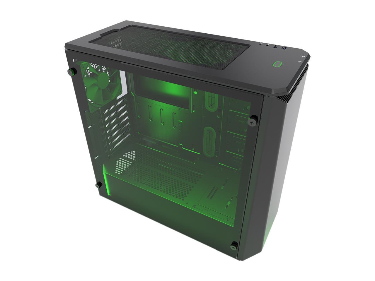 Phanteks Eclipse P400 Ph-Ec416Ptg_Bk Satin Black Tempered Glass/Steel Atx Mid Tower Computer Case