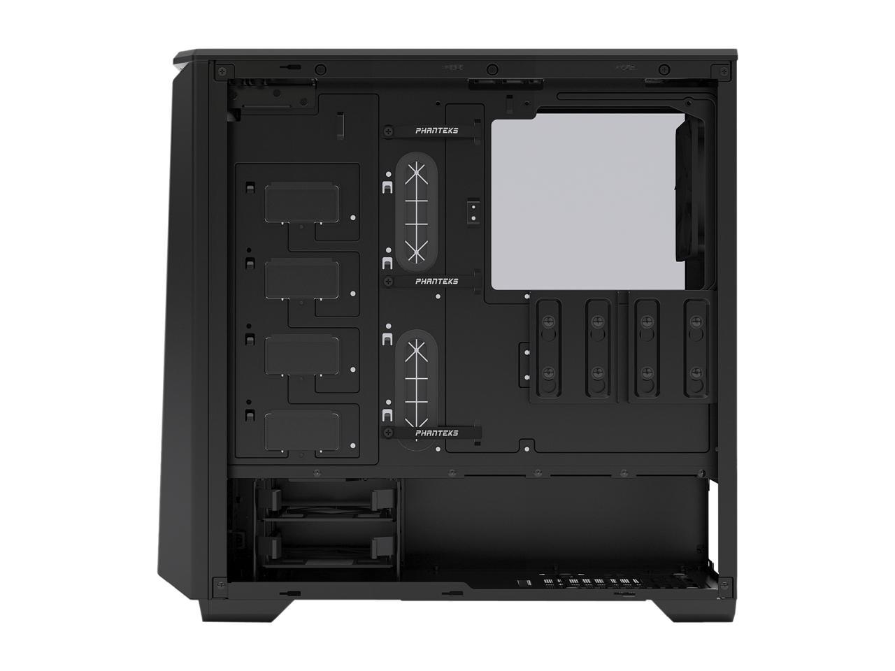 Phanteks Eclipse P400 Ph-Ec416Ptg_Bk Satin Black Tempered Glass/Steel Atx Mid Tower Computer Case
