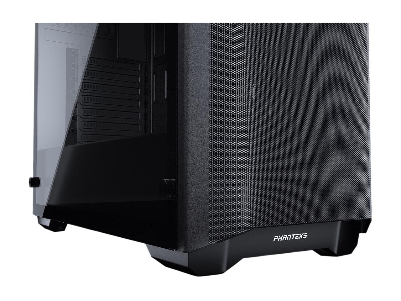 Phanteks Eclipse P400A Ph-Ec400Atg_Bk01 Black Steel / Tempered Glass Atx Mid Tower Computer Case