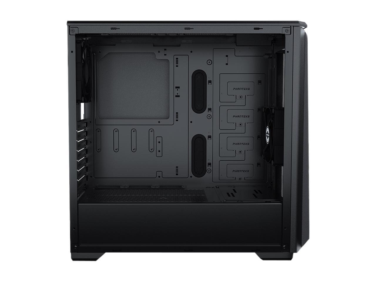 Phanteks Eclipse P400A Ph-Ec400Atg_Bk01 Black Steel / Tempered Glass Atx Mid Tower Computer Case