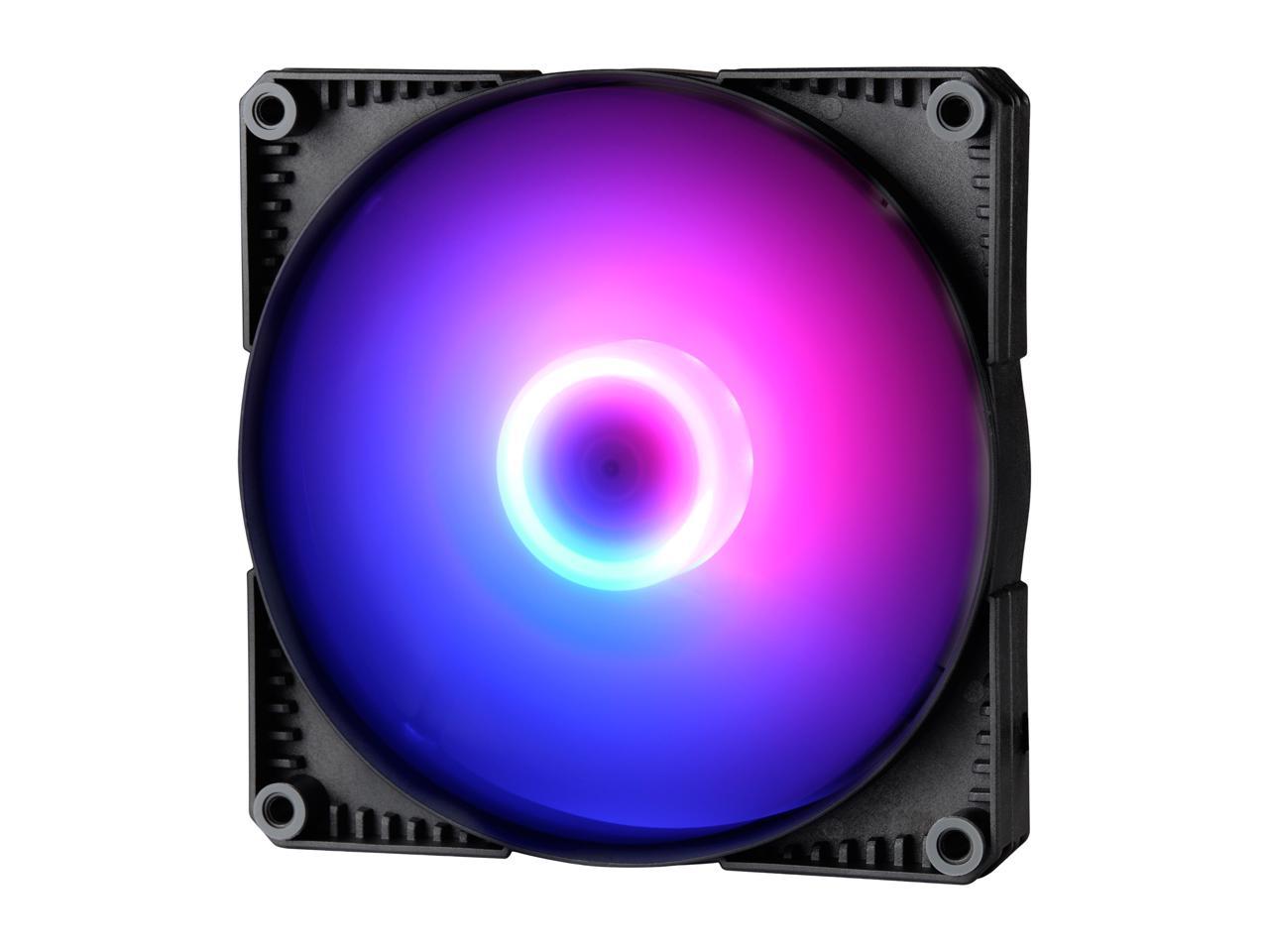 Phanteks Sk140 Drgb Pwm Fan 3 Pack - 3X 140Mm Fan, High Airflow Nine-Blade Design, Drgb Lighting, Rubber Dampening Washers - Black